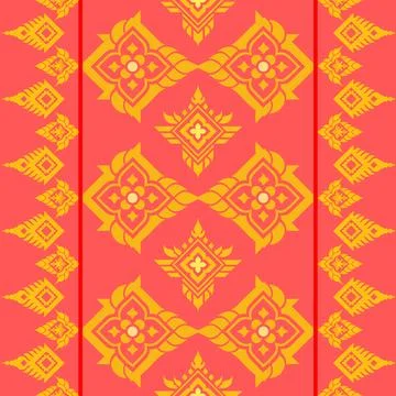 Seamless vector pattern. background texture in geometric ornamental style. Stock Illustration