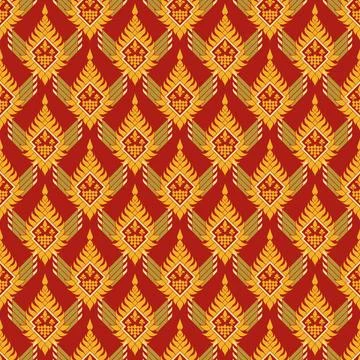 Seamless vector pattern. background texture in geometric ornamental style. 库存插图