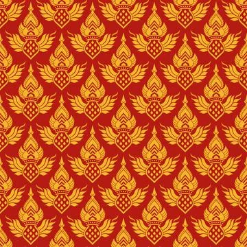 Seamless vector pattern. background texture in geometric ornamental style. Stock Illustration