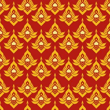 Seamless vector pattern. background texture in geometric ornamental style. Stock Illustration