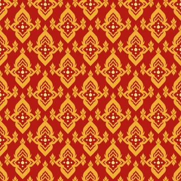 Seamless vector pattern. background texture in geometric ornamental style. 库存插图