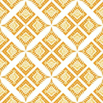 Seamless vector pattern. background texture in geometric ornamental style. Illustrazione stock