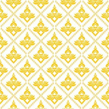 Seamless vector pattern. background texture in geometric ornamental style. Stock Illustration