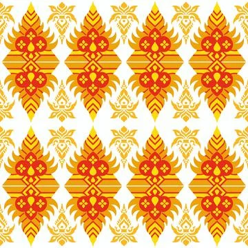 Seamless vector pattern. background texture in geometric ornamental style. Illustrazione stock