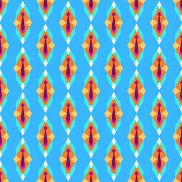 Seamless vector pattern. background texture in geometric ornamental style. Stock Illustration