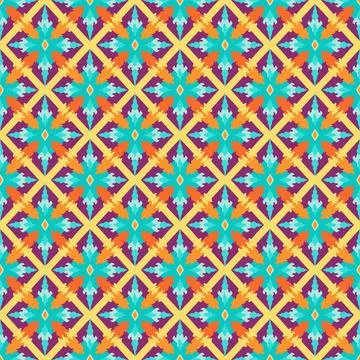 Seamless vector pattern. background texture in geometric ornamental style. Stock Illustration
