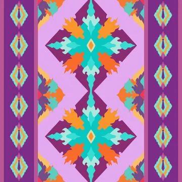 Seamless vector pattern. background texture in geometric ornamental style. Stock Illustration