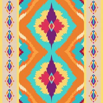 Seamless vector pattern. background texture in geometric ornamental style. Stock Illustration