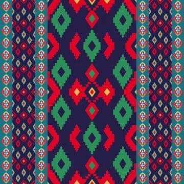 Seamless vector pattern. background texture in geometric ornamental style. Stock Illustration