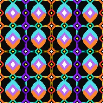 Seamless vector pattern. background texture in geometric ornamental style. Illustrazione stock