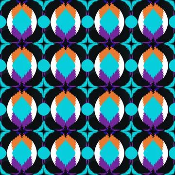 Seamless vector pattern. background texture in geometric ornamental style. イラスト素材
