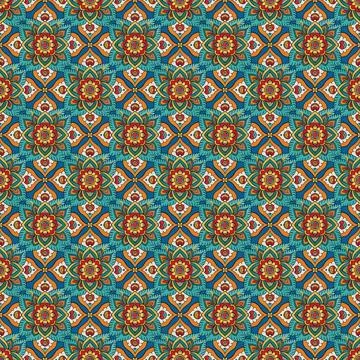 Seamless vector pattern. background texture in geometric ornamental style. Stock Photos