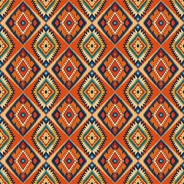 Seamless vector pattern. background texture in geometric ornamental style. Stock Photos