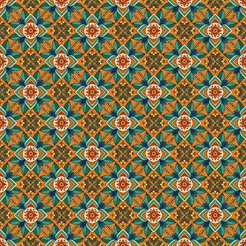 Seamless vector pattern. background texture in geometric ornamental style. Foto stock