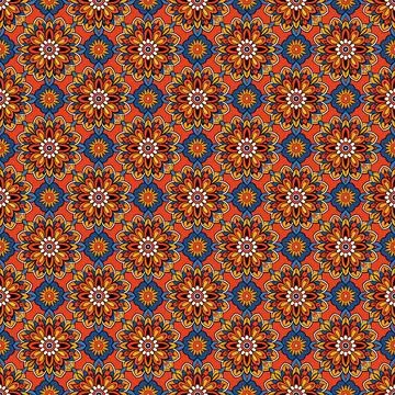 Seamless vector pattern. background texture in geometric ornamental style. Stock Photos