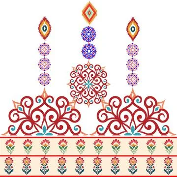 Seamless vector pattern. background texture in geometric ornamental style. 스톡 사진