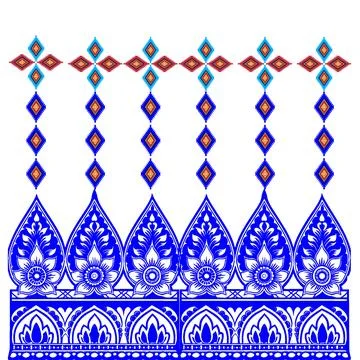 Seamless vector pattern. background texture in geometric ornamental style. Stock Photos