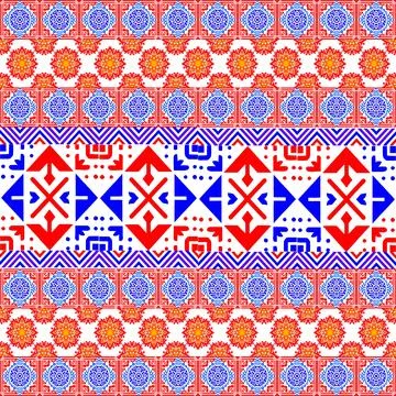 Seamless vector pattern. background texture in geometric ornamental style. Stock Photos