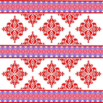 Seamless vector pattern. background texture in geometric ornamental style. Stock Photos