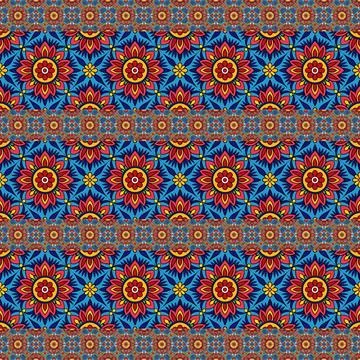 Seamless vector pattern. background texture in geometric ornamental style. Stock Photos