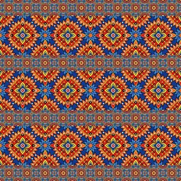 Seamless vector pattern. background texture in geometric ornamental style. Foto stock