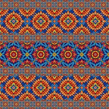 Seamless vector pattern. background texture in geometric ornamental style. Stock Photos