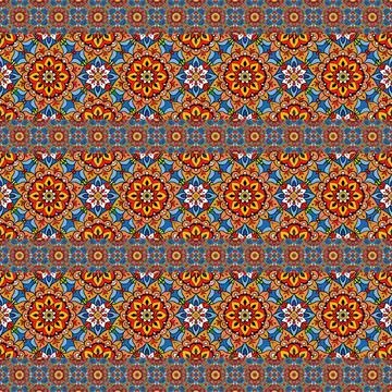 Seamless vector pattern. background texture in geometric ornamental style. Stock Photos