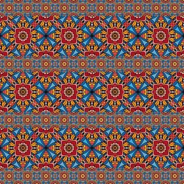 Seamless vector pattern. background texture in geometric ornamental style. Stock Photos