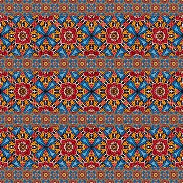 Seamless vector pattern. background texture in geometric ornamental style. Foto stock