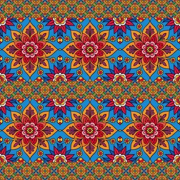 Seamless vector pattern. background texture in geometric ornamental style. Foto stock
