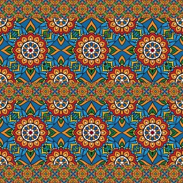 Seamless vector pattern. background texture in geometric ornamental style. Stock Photos
