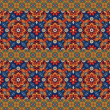 Seamless vector pattern. background texture in geometric ornamental style. Stock Photos