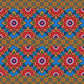 Seamless vector pattern. background texture in geometric ornamental style. Stock Photos