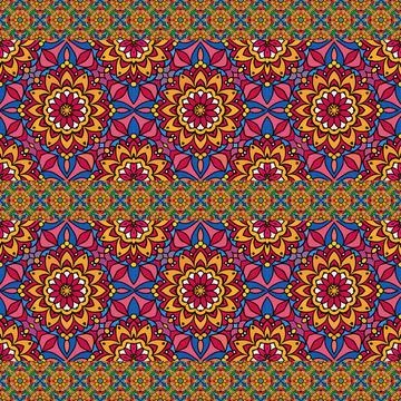 Seamless vector pattern. background texture in geometric ornamental style. Foto stock