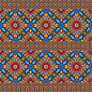 Seamless vector pattern. background texture in geometric ornamental style. Foto stock