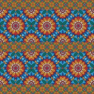 Seamless vector pattern. background texture in geometric ornamental style. Foto stock