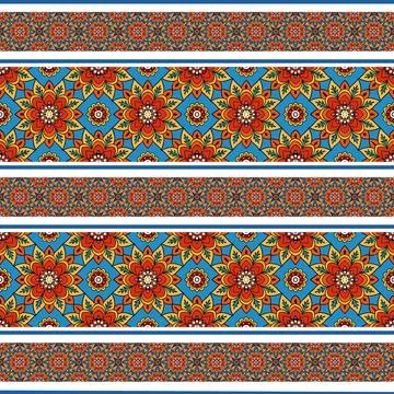 Seamless vector pattern. background texture in geometric ornamental style. Foto stock