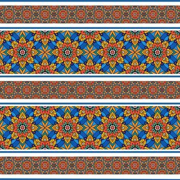 Seamless vector pattern. background texture in geometric ornamental style. Stock Photos