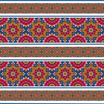 Seamless vector pattern. background texture in geometric ornamental style. Foto stock