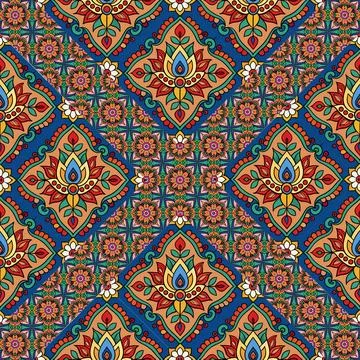 Seamless vector pattern. background texture in geometric ornamental style. 스톡 사진