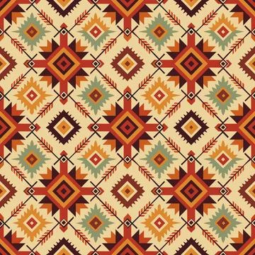 Seamless vector pattern. background texture in geometric ornamental style. Stock Photos