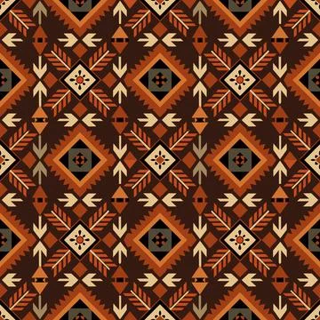 Seamless vector pattern. background texture in geometric ornamental style. Stock Photos