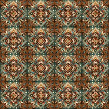 Seamless vector pattern. background texture in geometric ornamental style. Foto stock