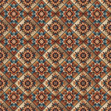 Seamless vector pattern. background texture in geometric ornamental style. Stock Photos
