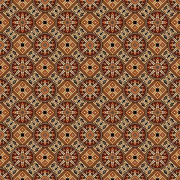 Seamless vector pattern. background texture in geometric ornamental style. Stock Photos