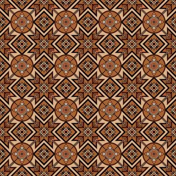 Seamless vector pattern. background texture in geometric ornamental style. Foto stock