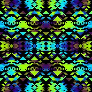 Seamless vector pattern background of a triangles. 스톡 일러스트