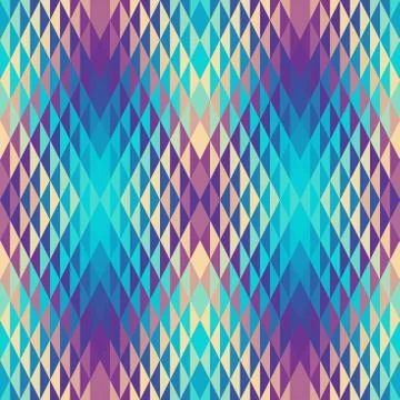 Seamless vector pattern background of a triangles. Illustrazione stock