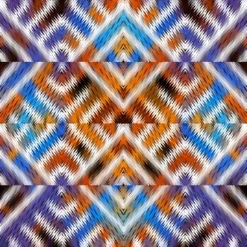 Seamless vector pattern background of a triangles. Illustrazione stock