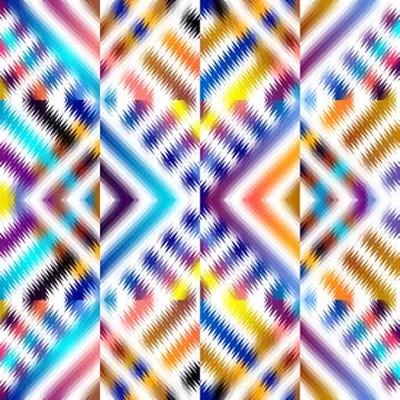 Seamless vector pattern background of a triangles. イラスト素材